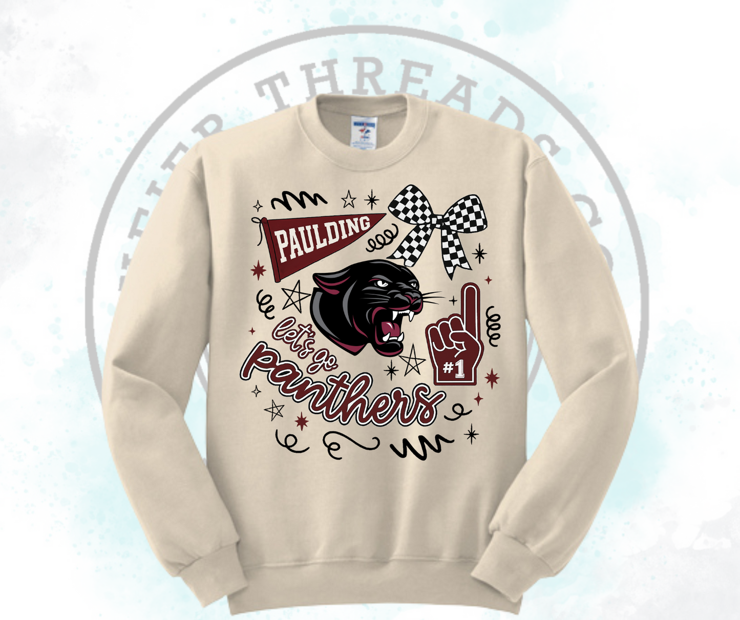 Lets Go Panthers Cream (All Options)