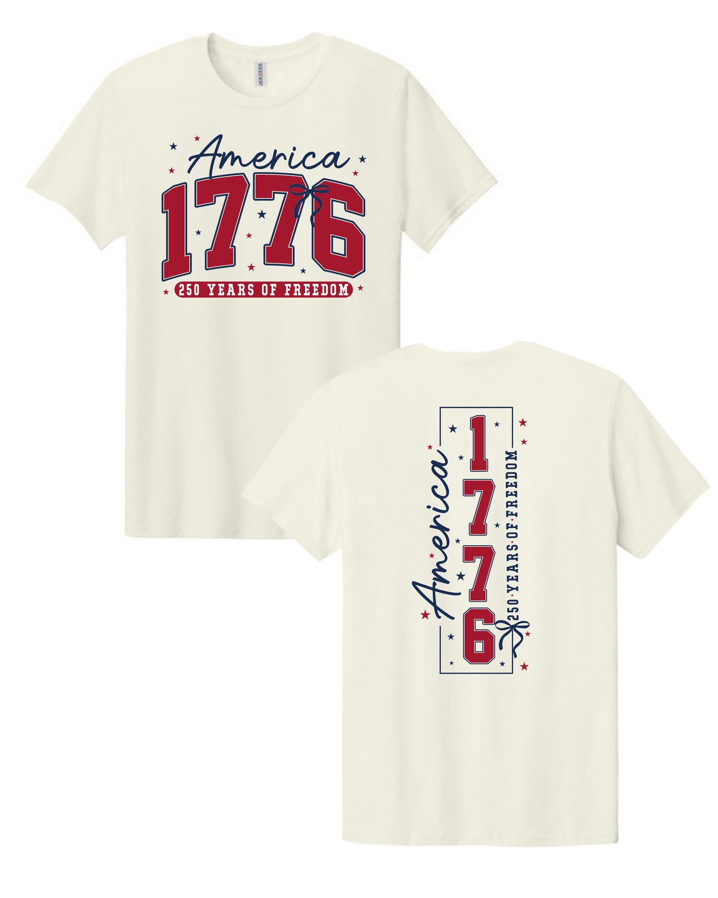 Front & Back America 1776