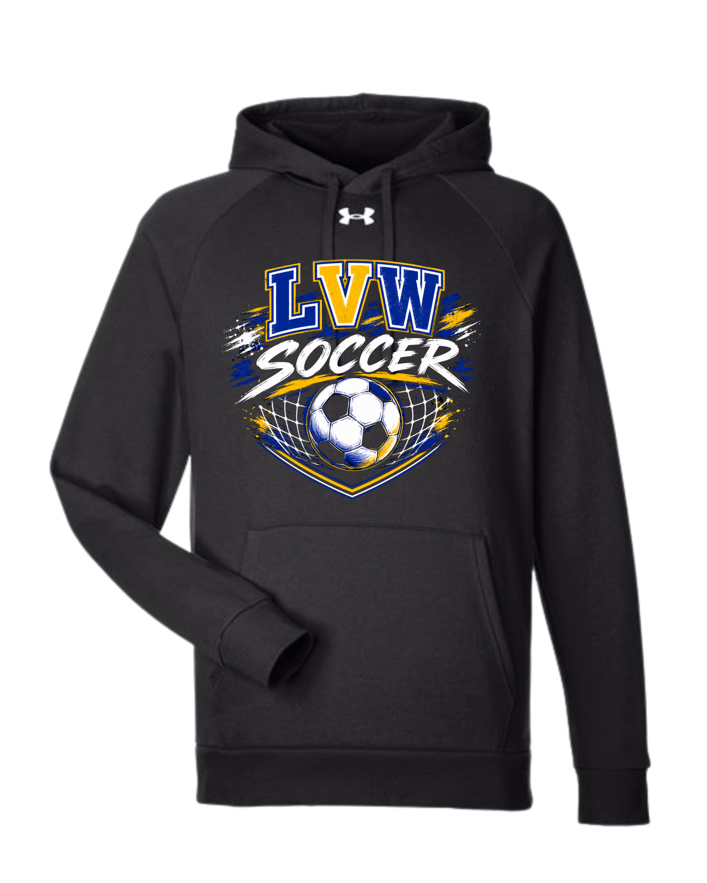 LVW Soccer Black UA Hoodie