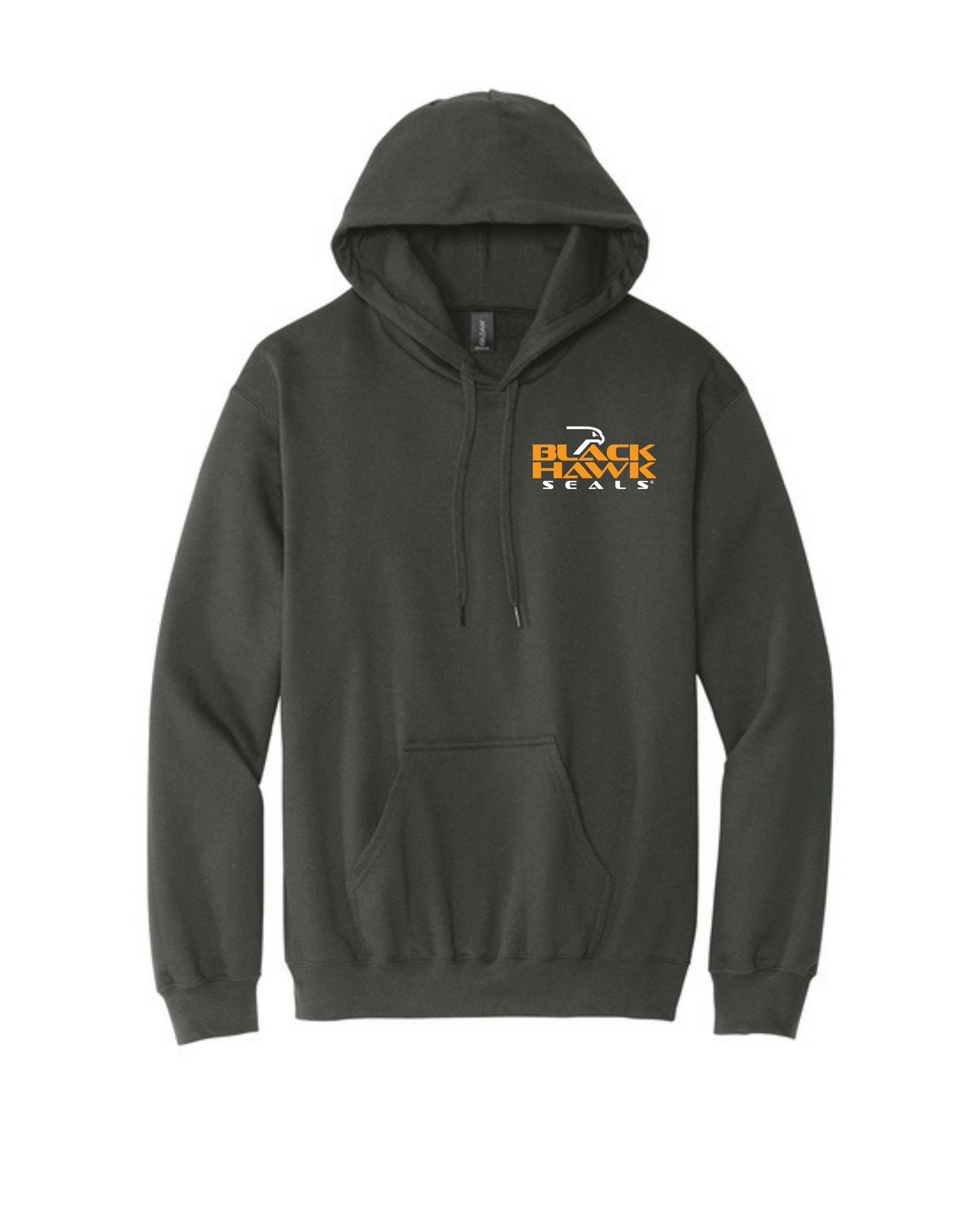 Black Hawk Gildan® Softstyle® Midweight Pullover Hooded Sweatshirt