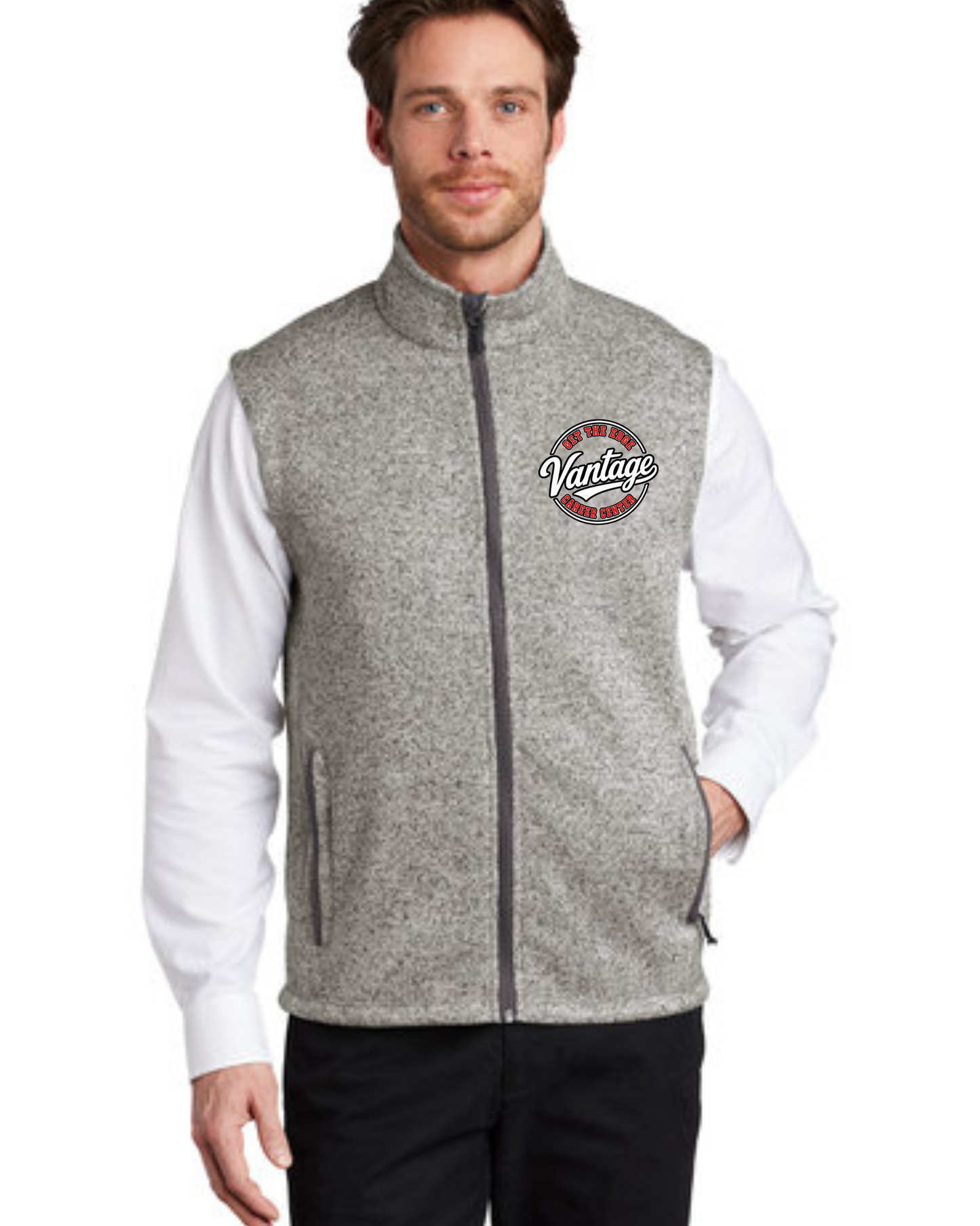 Port Authority ® Sweater Fleece Vest