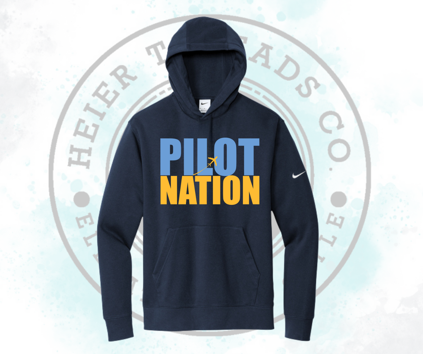 Pilot Nation Nike Hoodie Navy