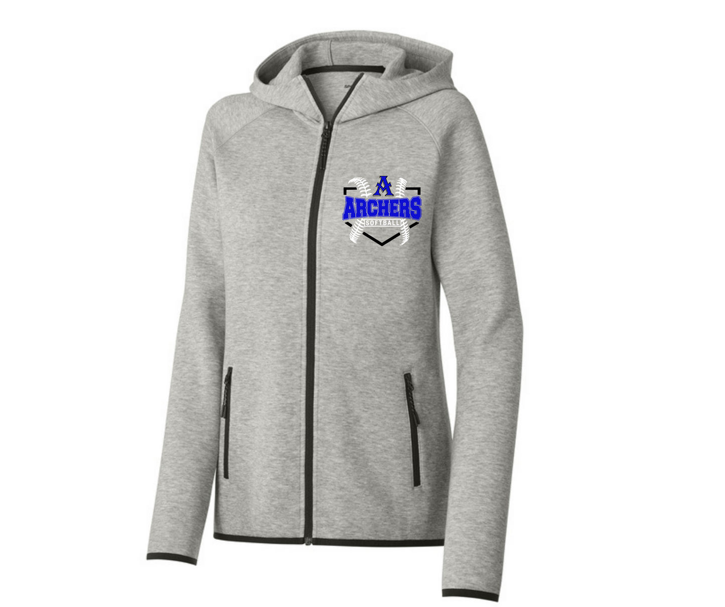 Archer Softball Sport-Tek® Women’s Phenom Full-Zip Hoodie