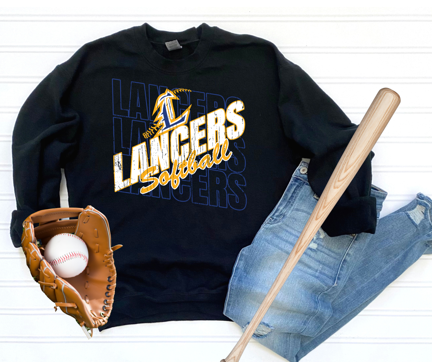 Lancers Softball Black (All Options)