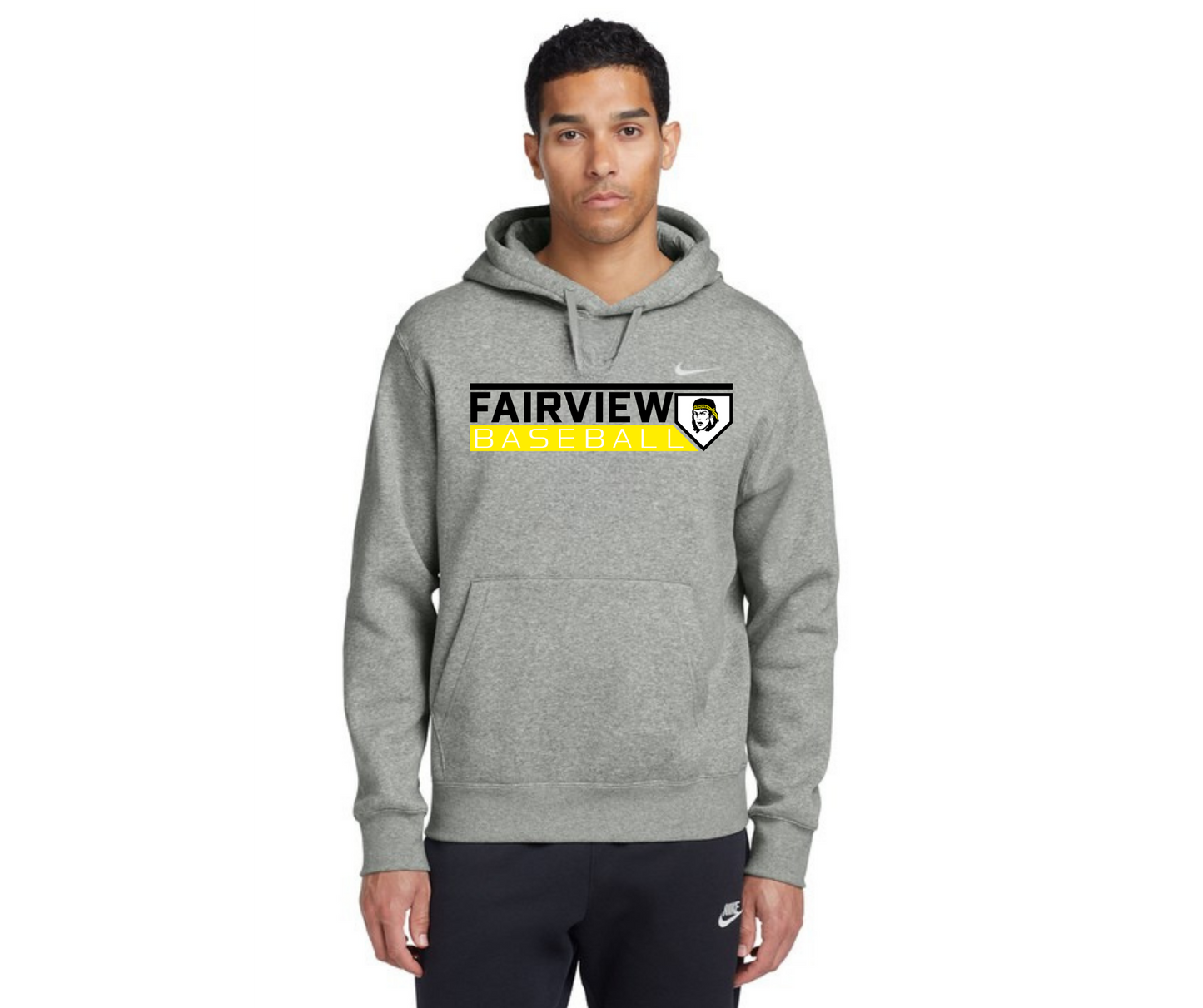 Fairview Baseball Nike Fleece Club Hoodie