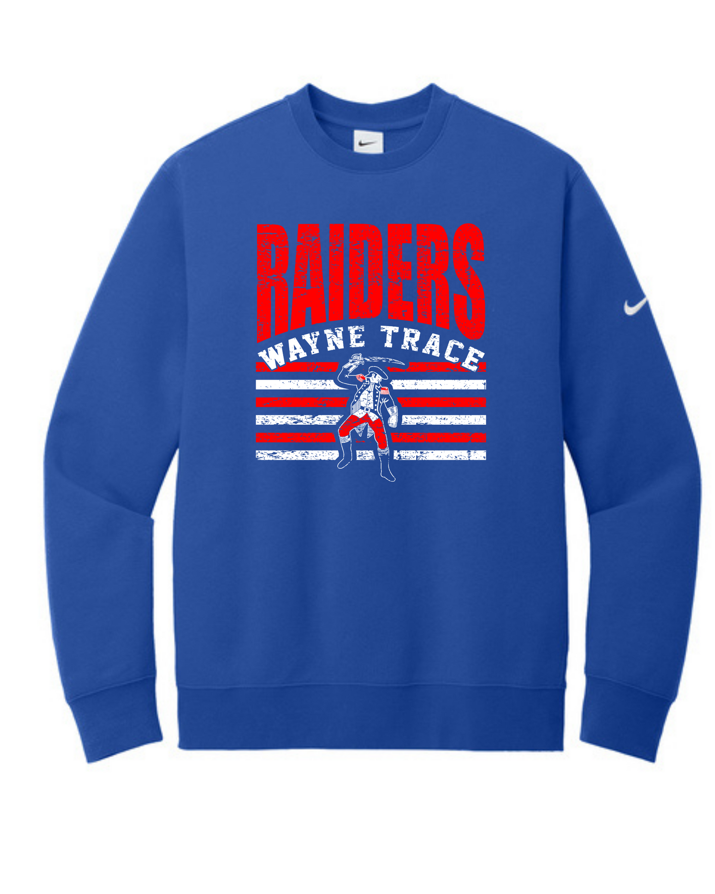 Raiderman Lines Nike Club Crew Neck