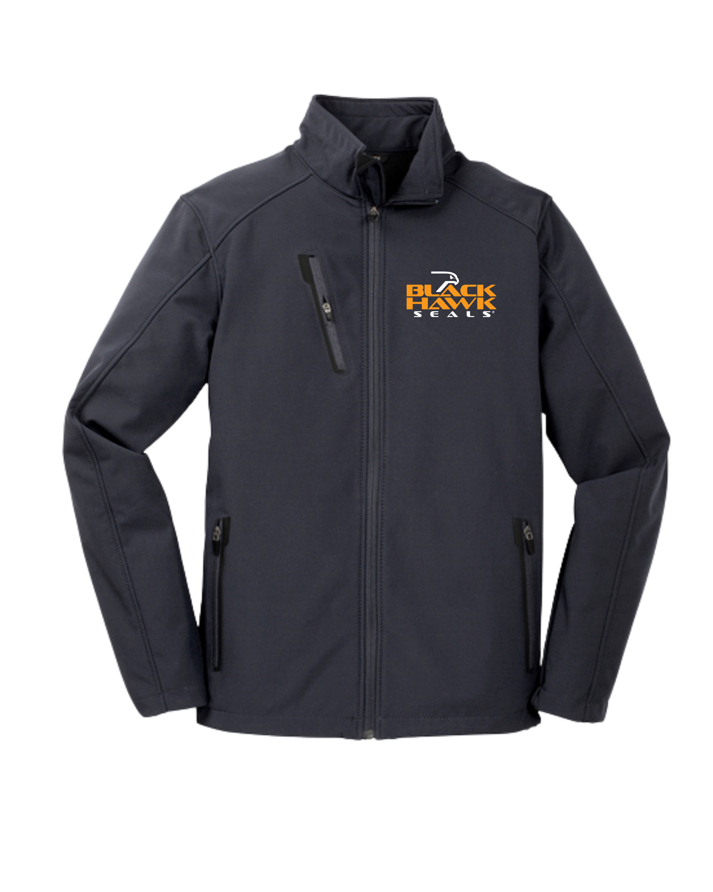 Black Hawk Port Authority Welded Soft Shell Jacket Embroidered