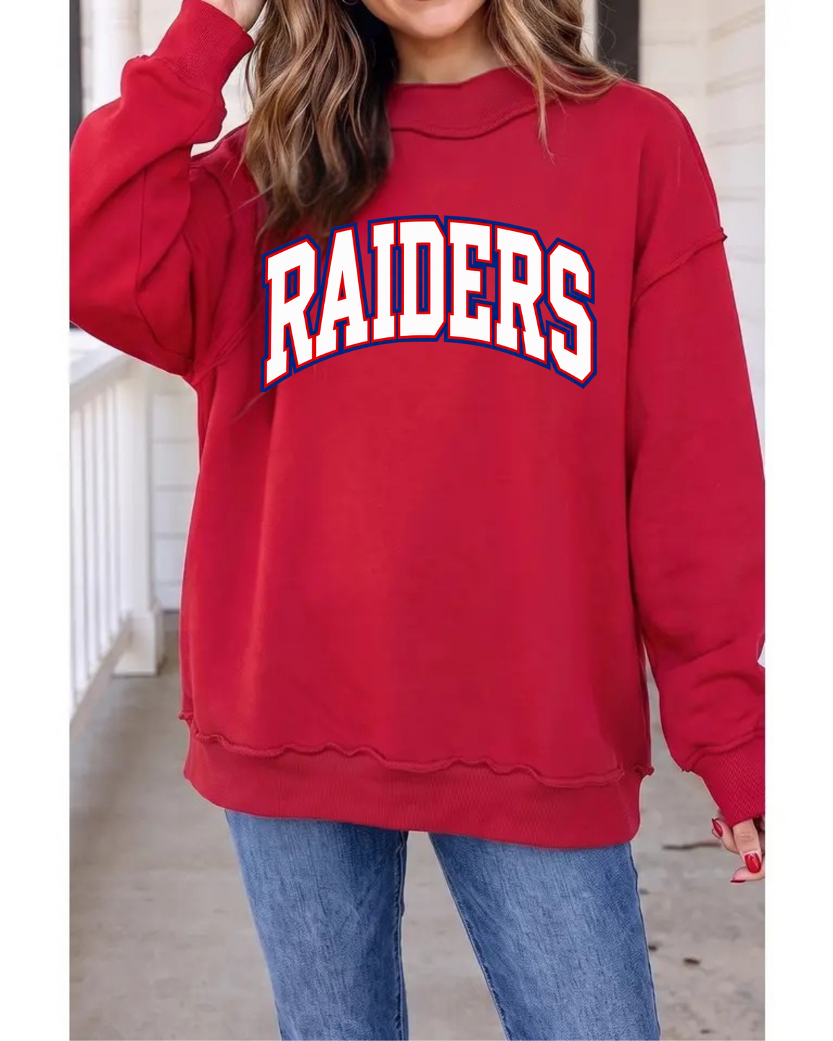Bold Raiders Mock Neck