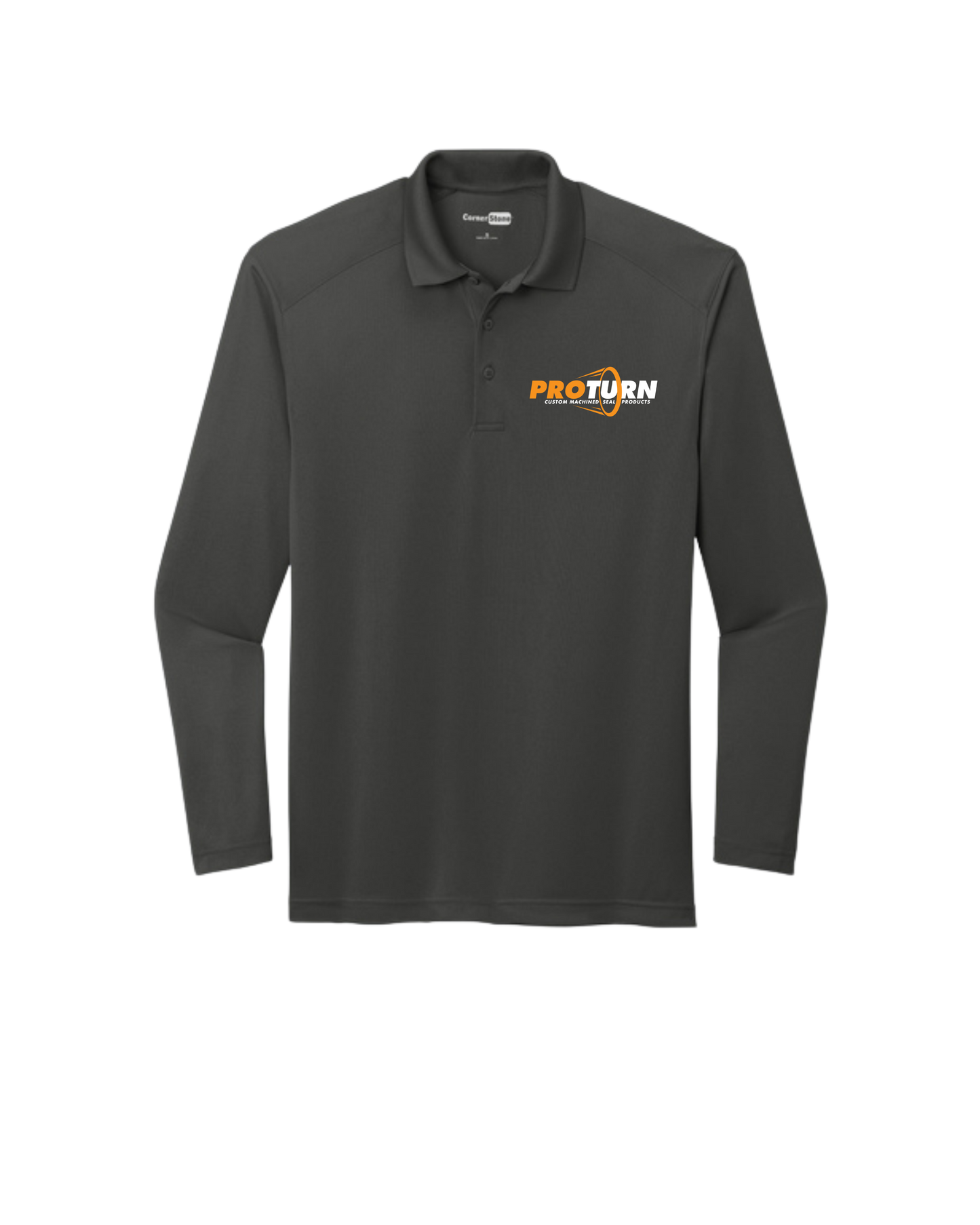 Proturn CornerStone Select Lightweight Snag-Proof Long Sleeve Polo
