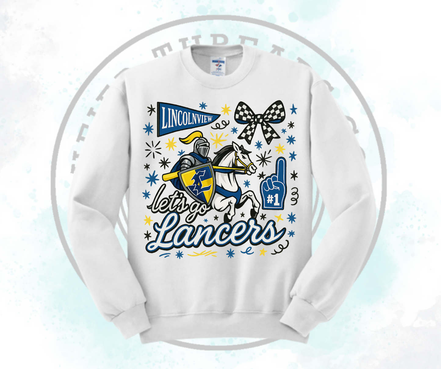 Lets Go Lancers White (All Options)
