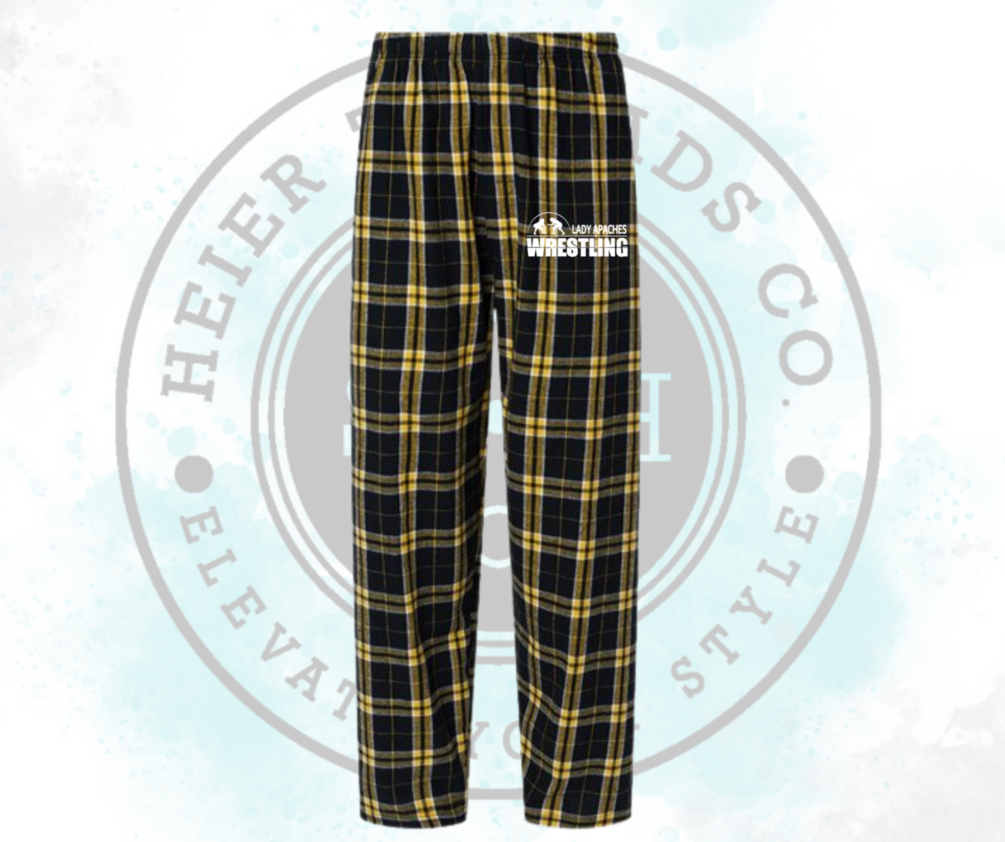 Lady Apache Wrestling Flannel Pants with Pockets