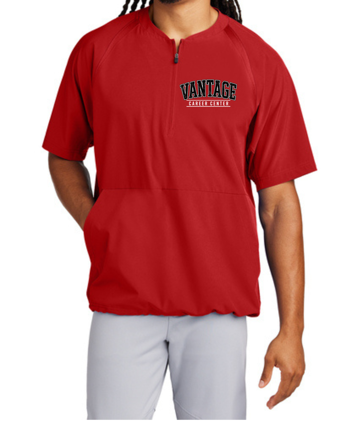 Vantage SS Quarter Zip Jacket (Youth/Adult)