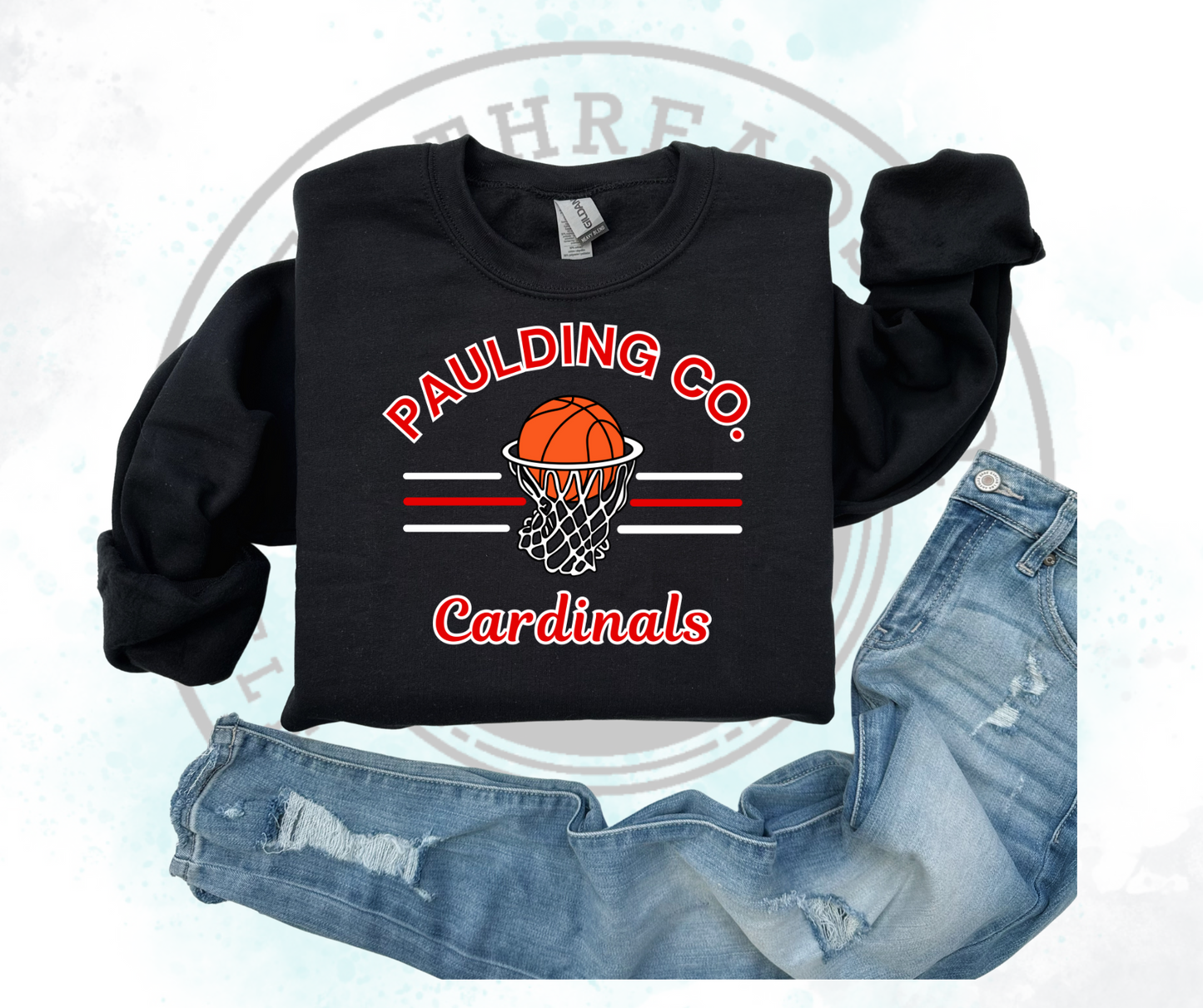 Cardinals Basketball Black (All Options)