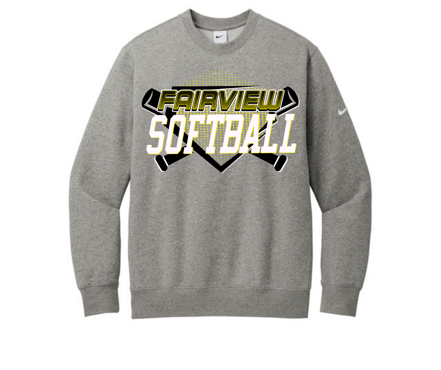 Apache Softball Nike Club Crew Neck