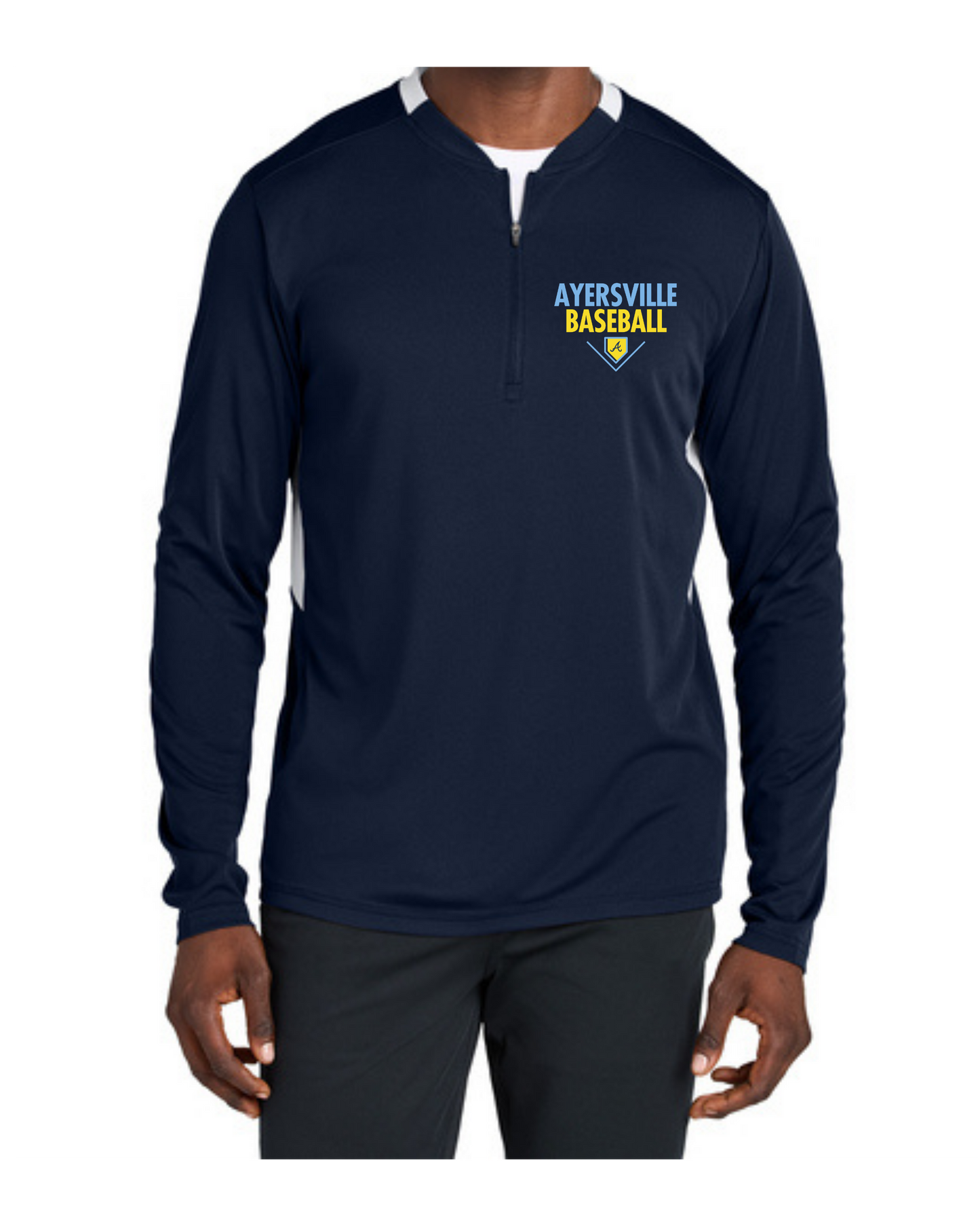 Navy Long Sleeve Baseball