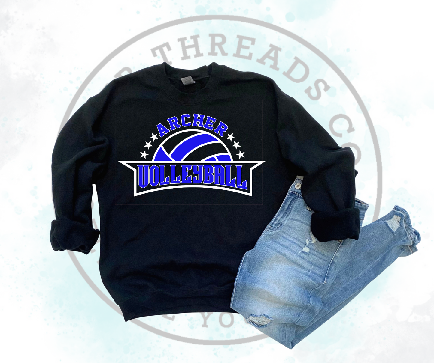 Archer Volleyball Black (All Options)