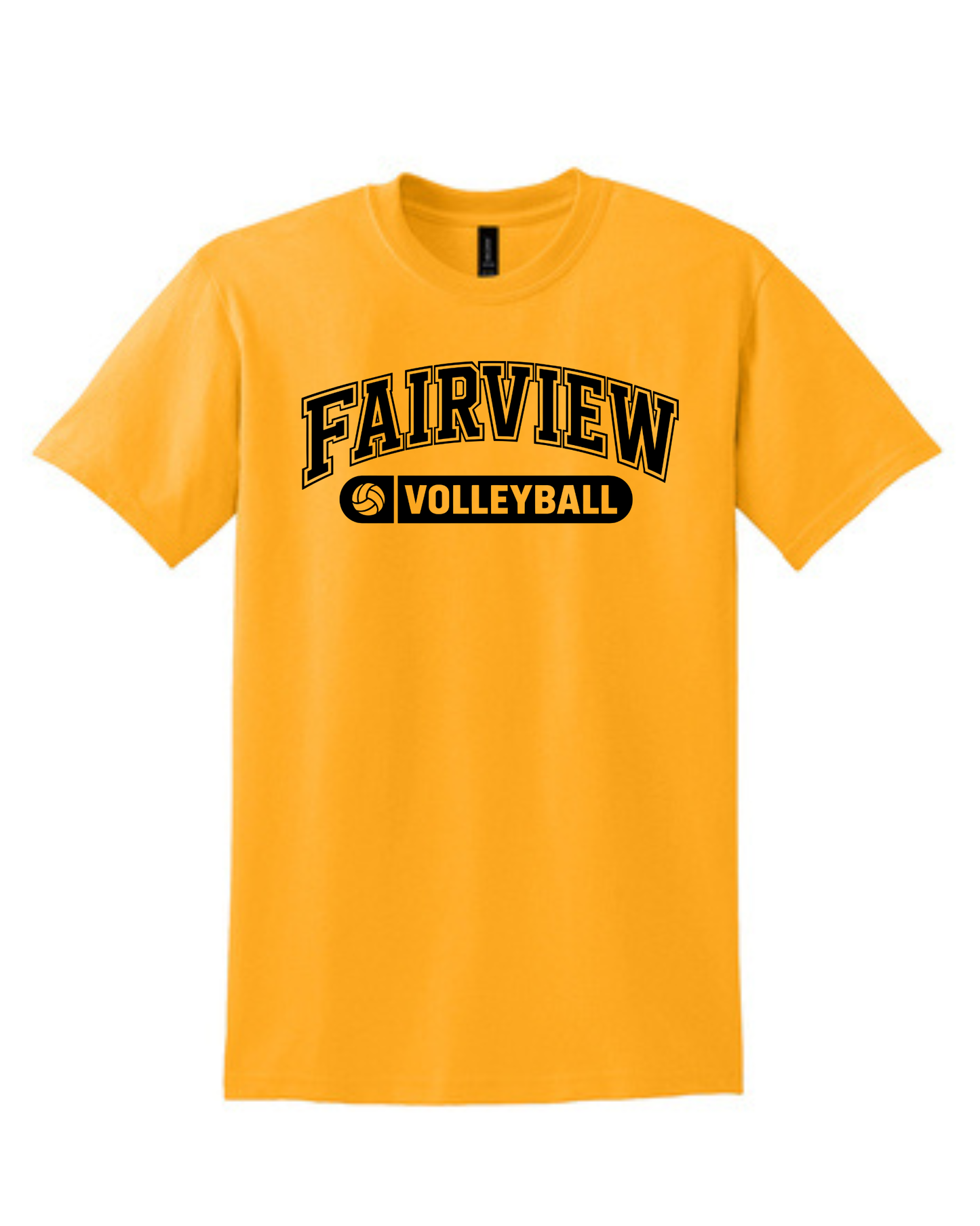 Fairview Volleyball Yellow (All Options)