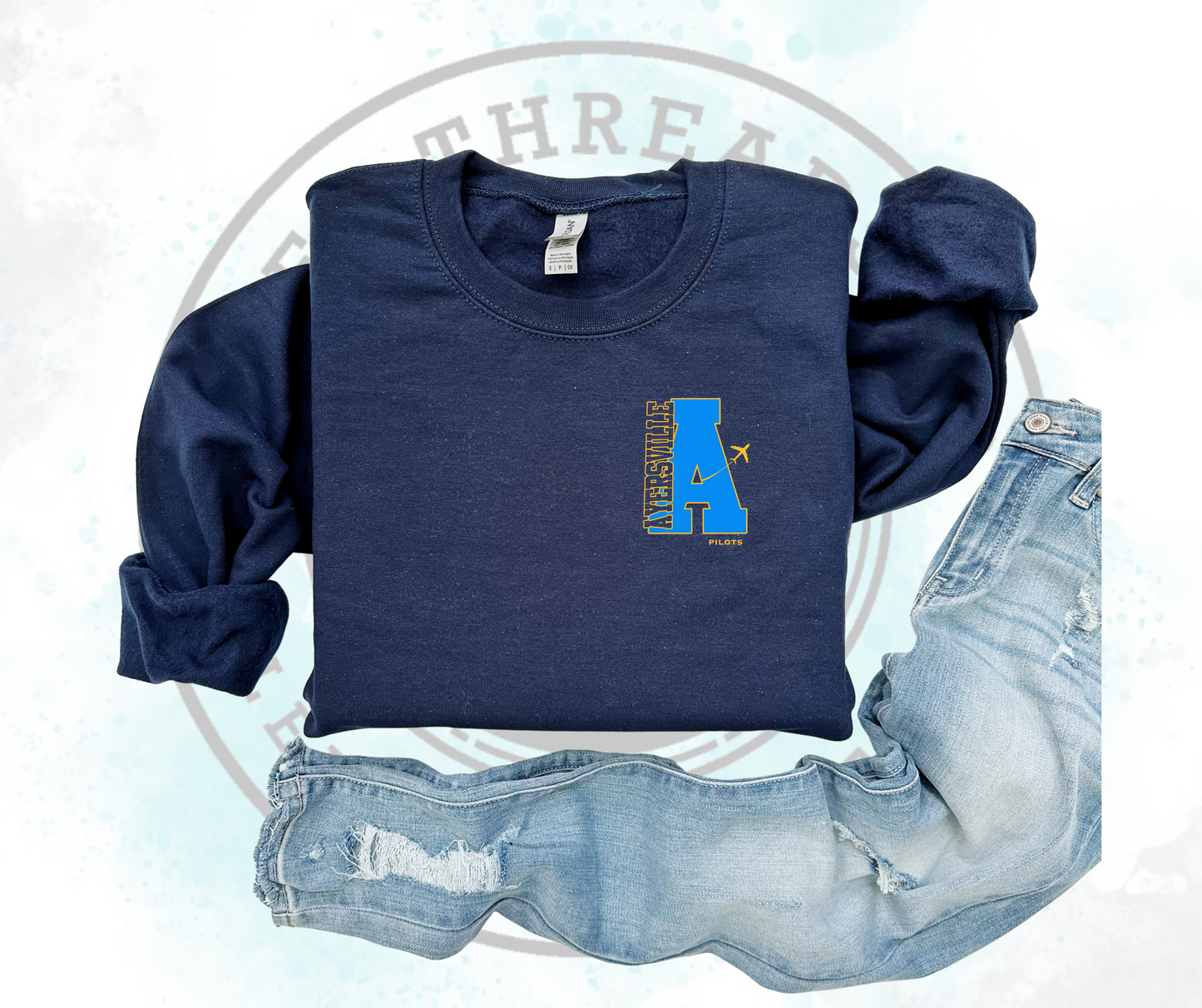 Big A Left Chest logo (All Options)