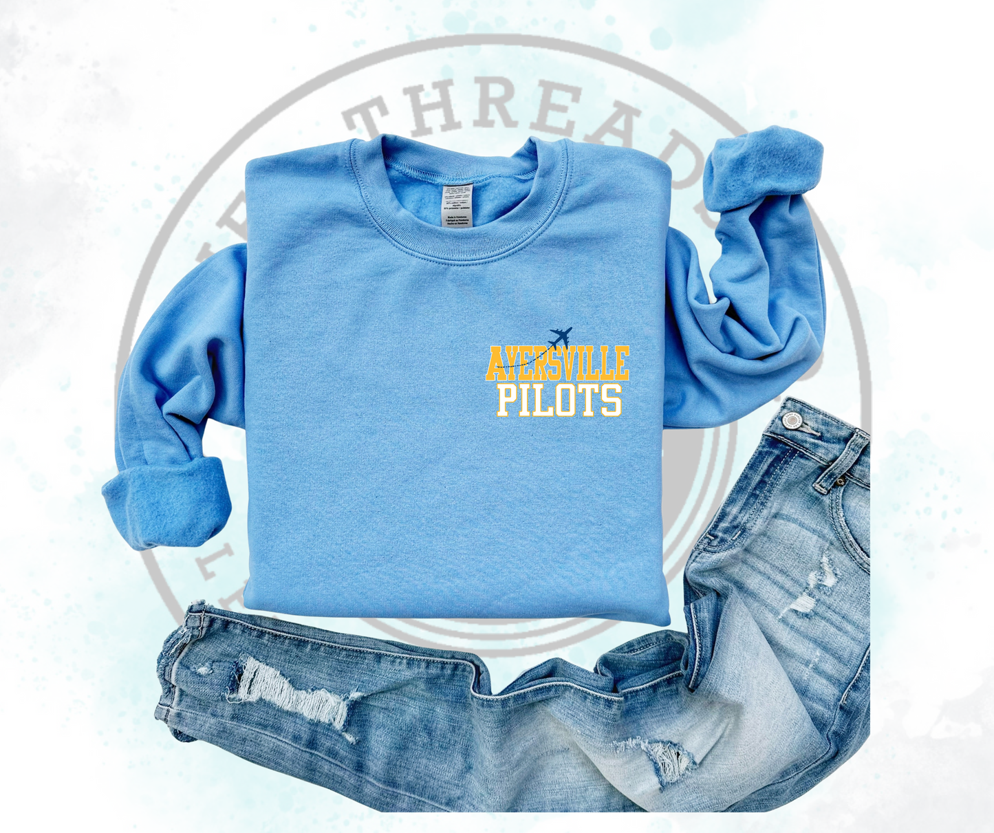 Ayersville Pilots Left Chest (All Options)