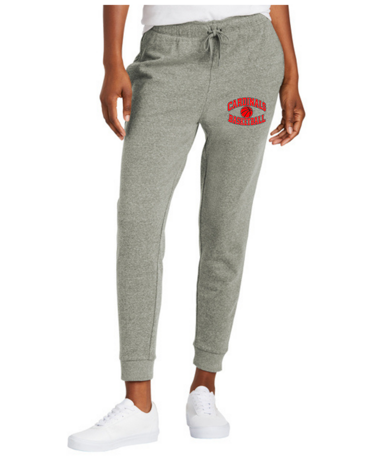 Paulding County Cardinals Womans Joggers Grey