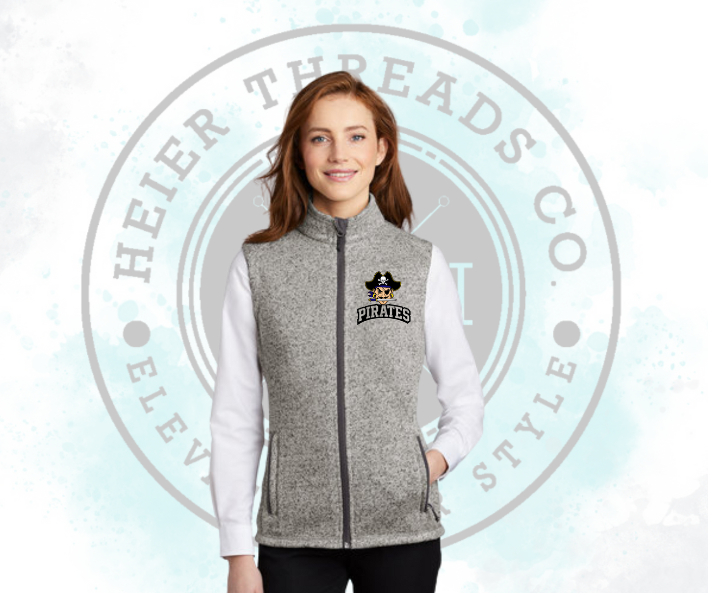 Port Authority ® Women's Sweater Fleece Vest