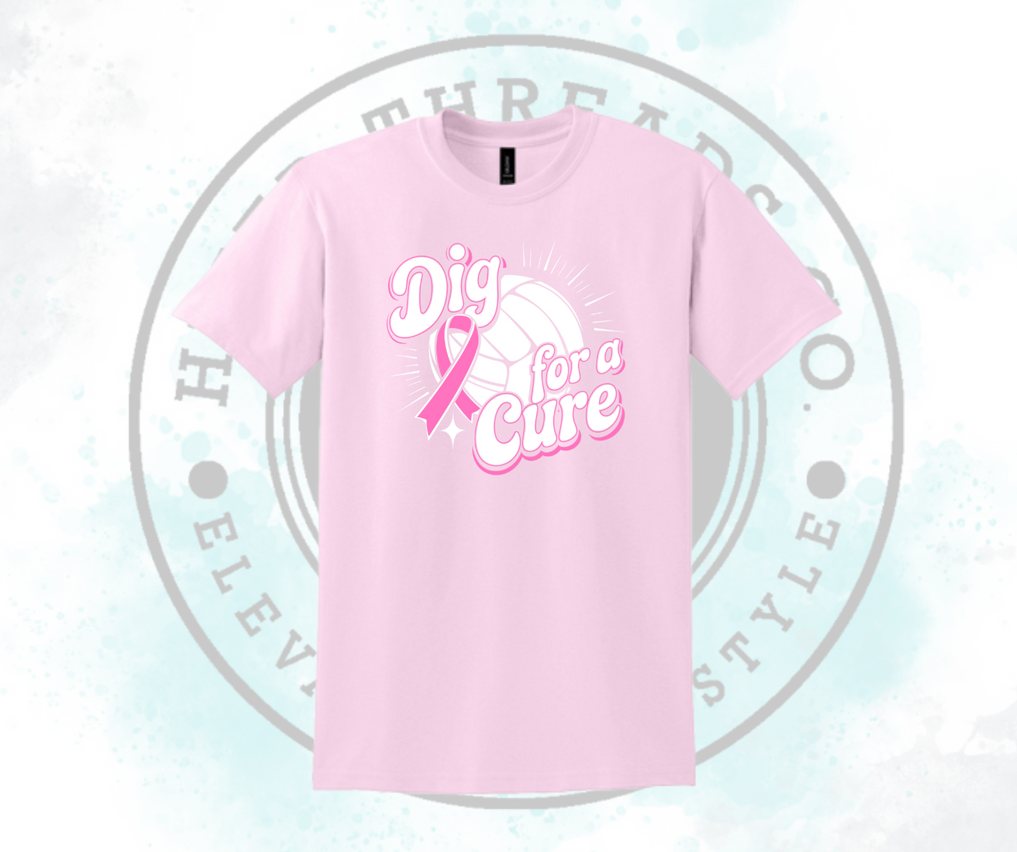 Archer Volleyball Dig for a Cure