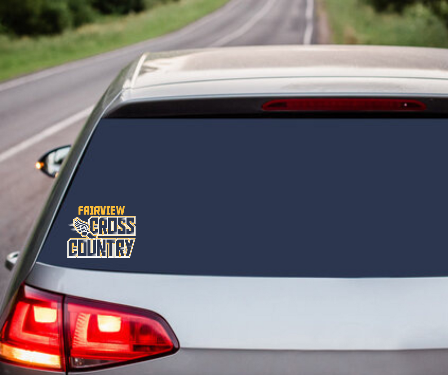 Apache Cross Country Car Decal