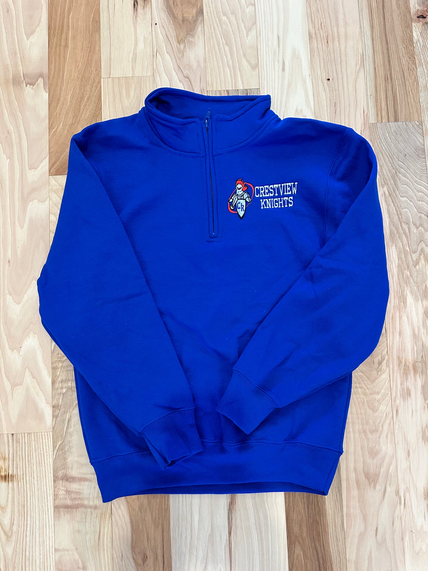 Crestview Embroidered Port&Company® 1/4-Zip Sweatshirt