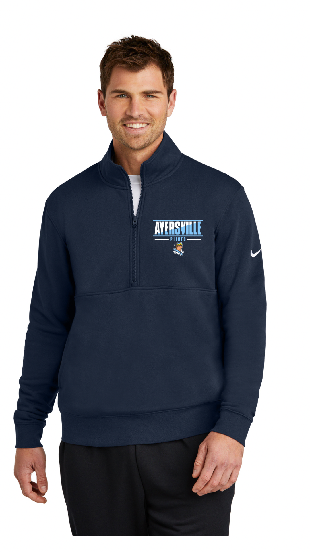 Ayersville Pilots Nike Quarter Zip