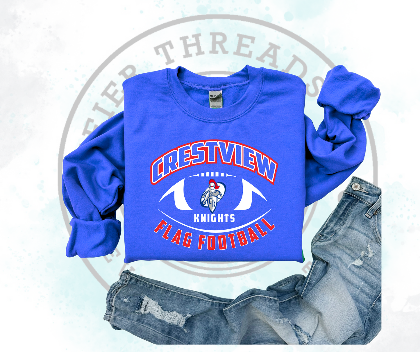 Knights Flag Football Blue (All Options)