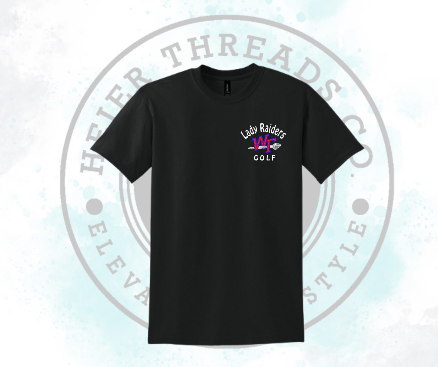Lady Raider Golf Left Chest (All Options)