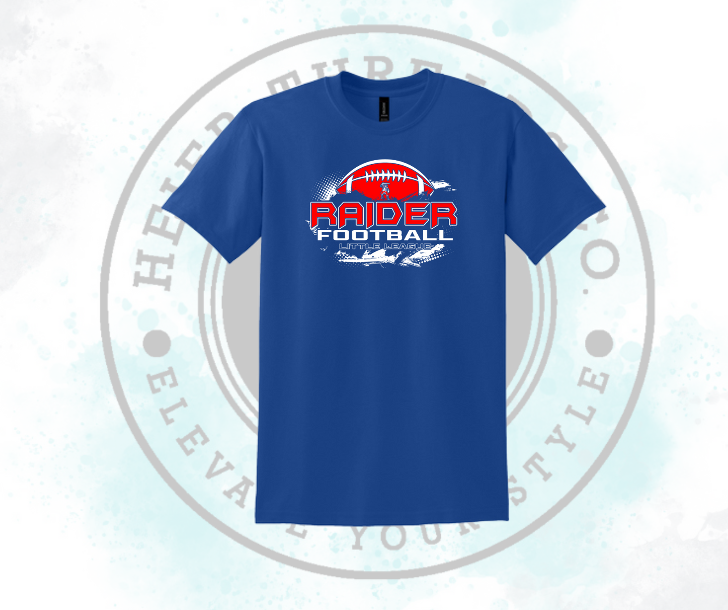 Little League Football Blue (All Options)