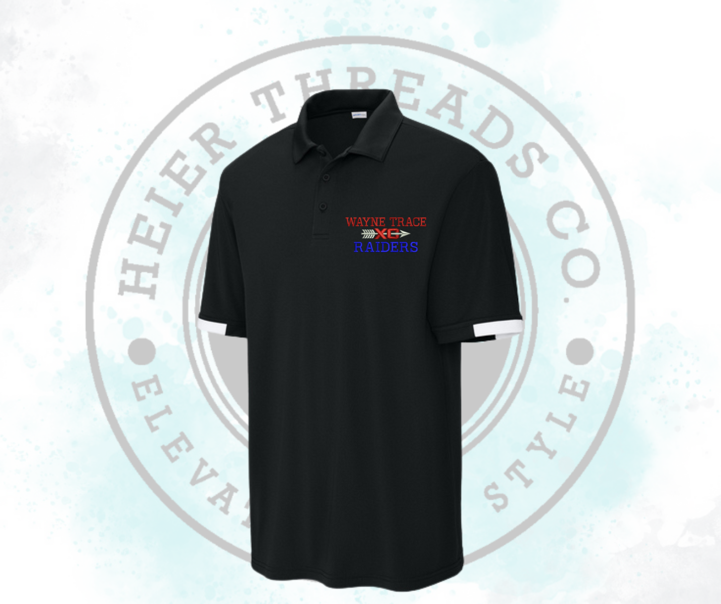 Cross Country Spots-Tek Men's Polo Embroidered