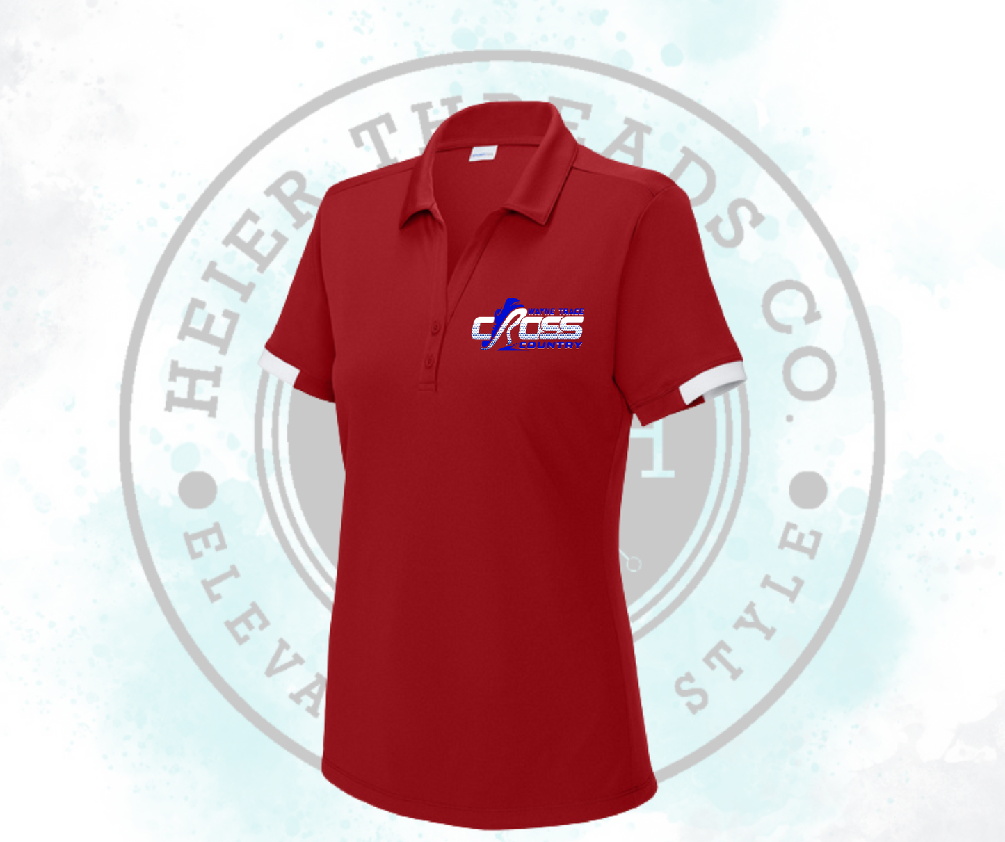 Cross Country Spots-Tek Woman's Polo Embroidered