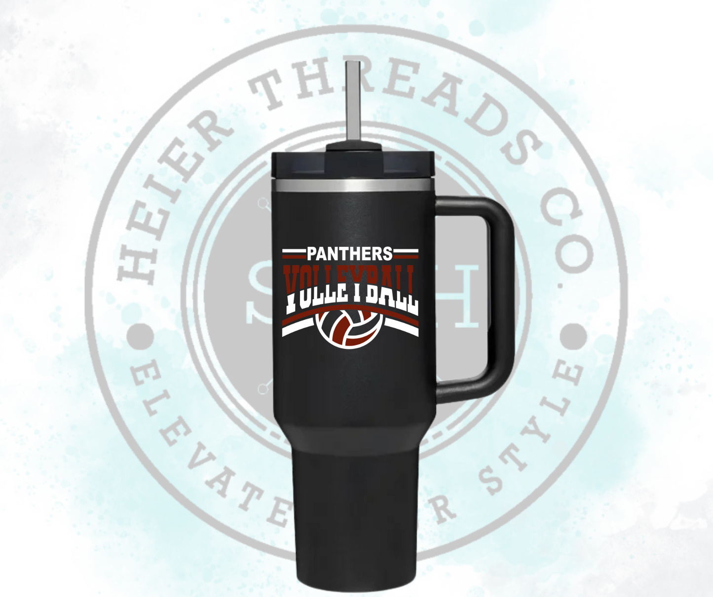 Panther Volleyball Cup Decal