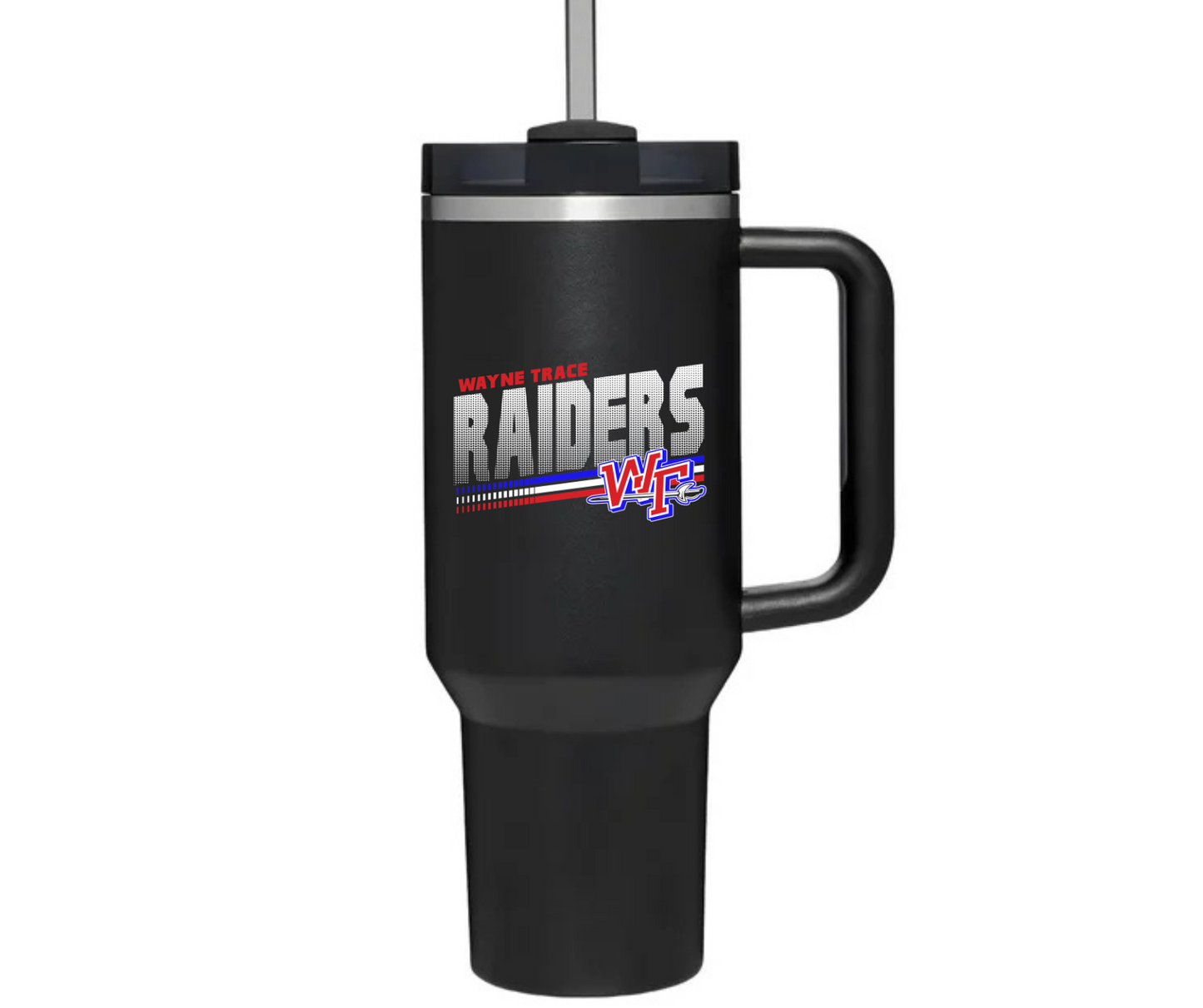 Wayne Trace distressed Raiders Decal
