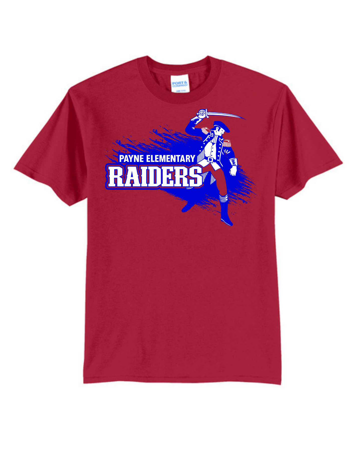 Payne Elementary Raiders (All options TALL Sizes)