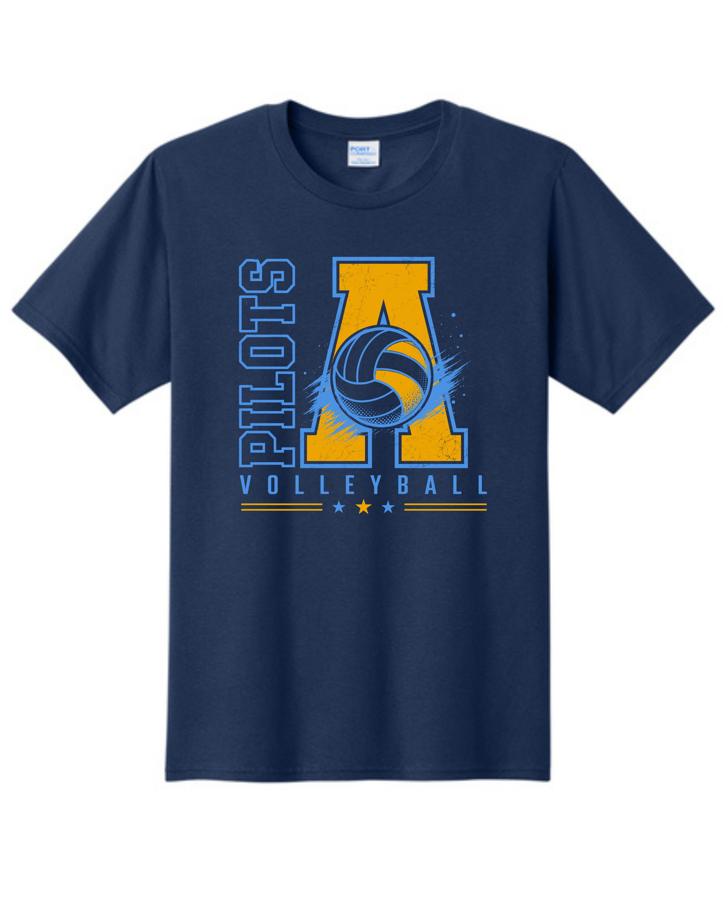 Pilots Volleyball Navy (All Options)