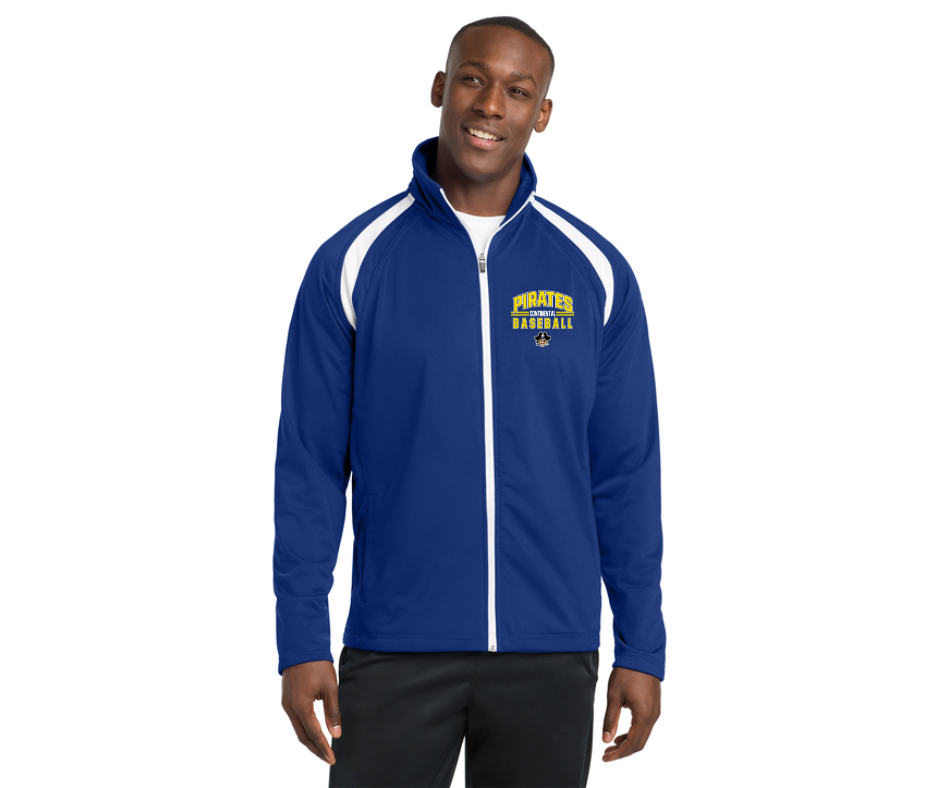 Pirate Baseball Sport-Tek Tricot Track Jacket