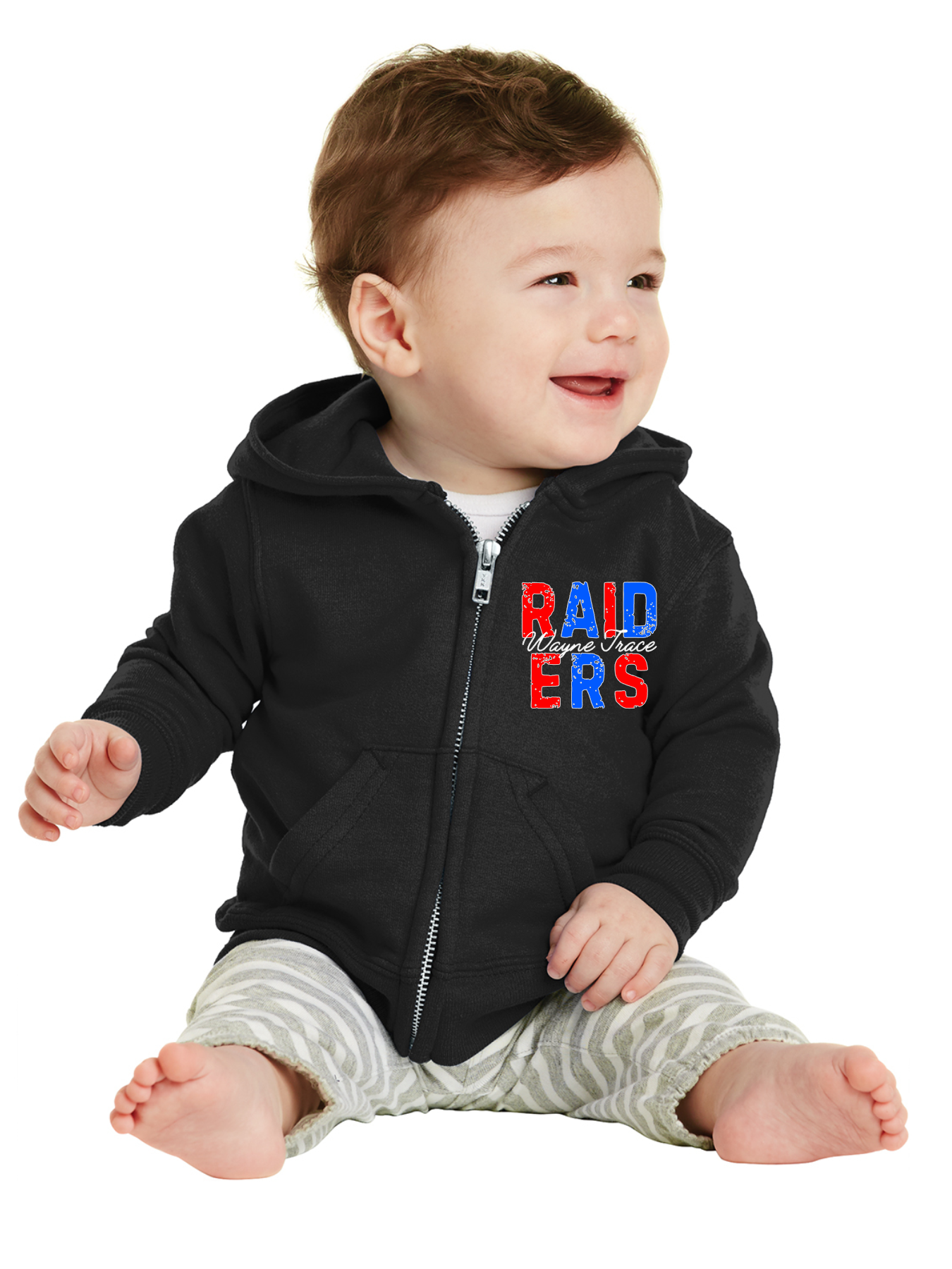 Raider Split baby/Toddler Zip-up