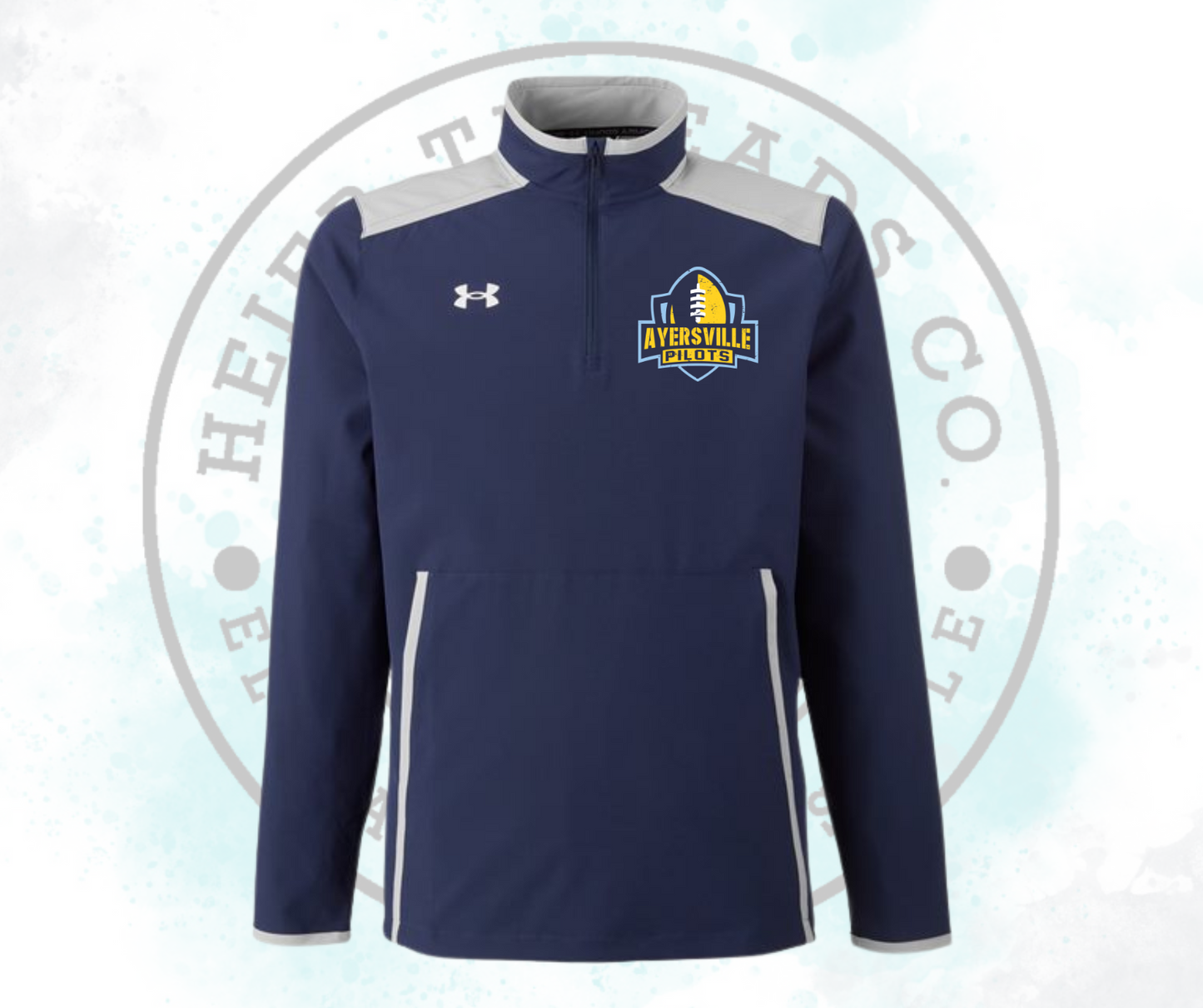 Under Armour Men's Motivate 3.0 Quarter-Zip Pullover Embroidered