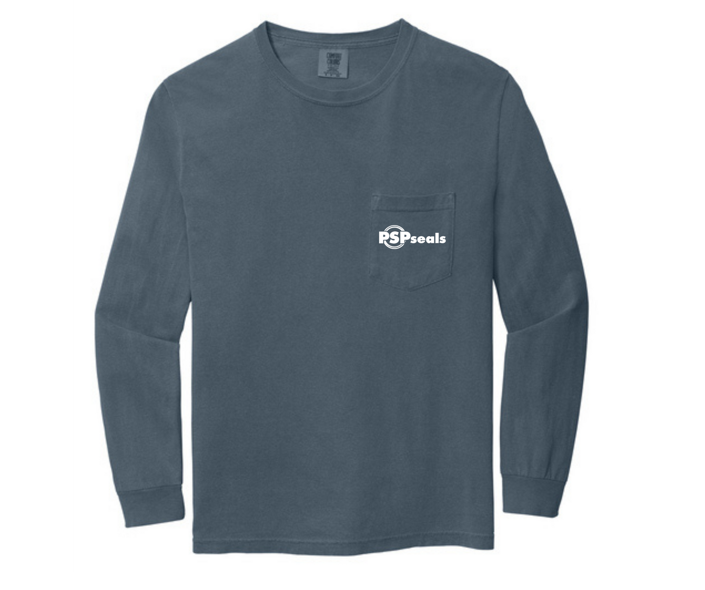 PSP Comfort Colors® Heavyweight Ring Spun Long Sleeve Pocket Tee