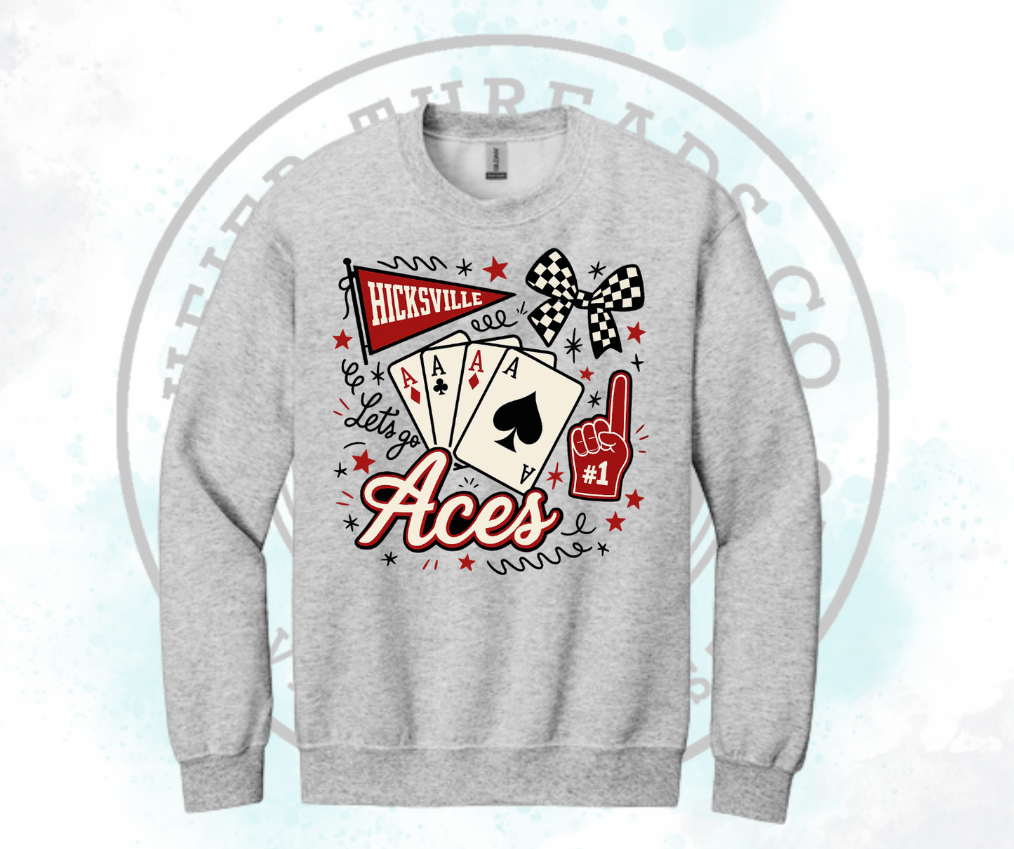 Lets Go Aces Ash (All Options)