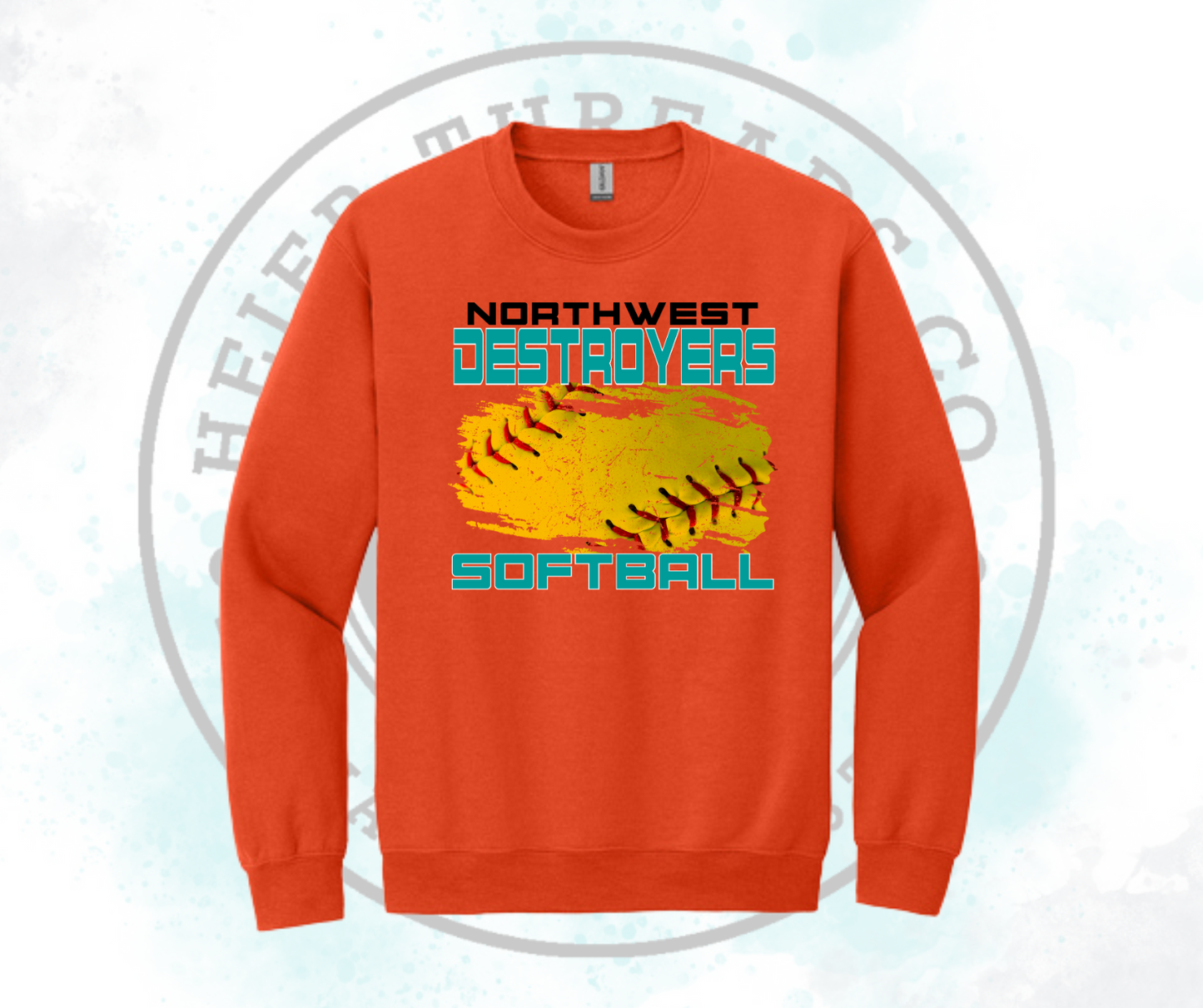 Destroyer Softball Orange (All Options)