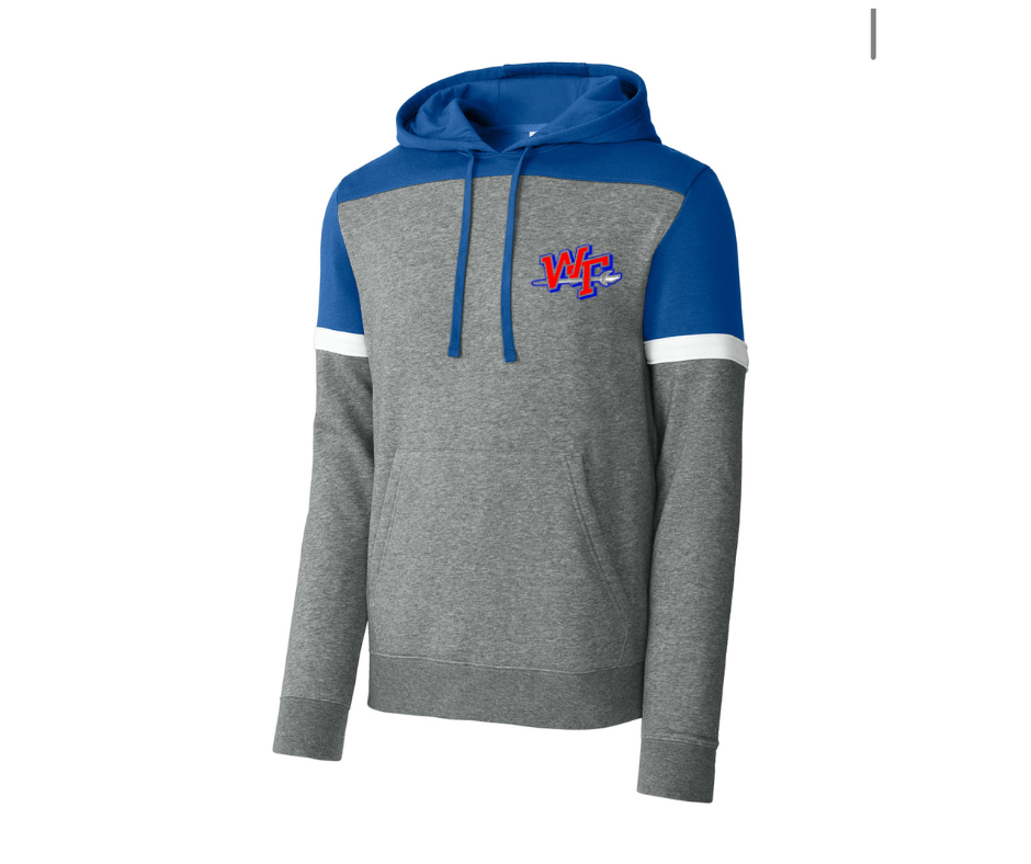 WT Sport-Tek® Drive Fleece Colorblock Hoodie
