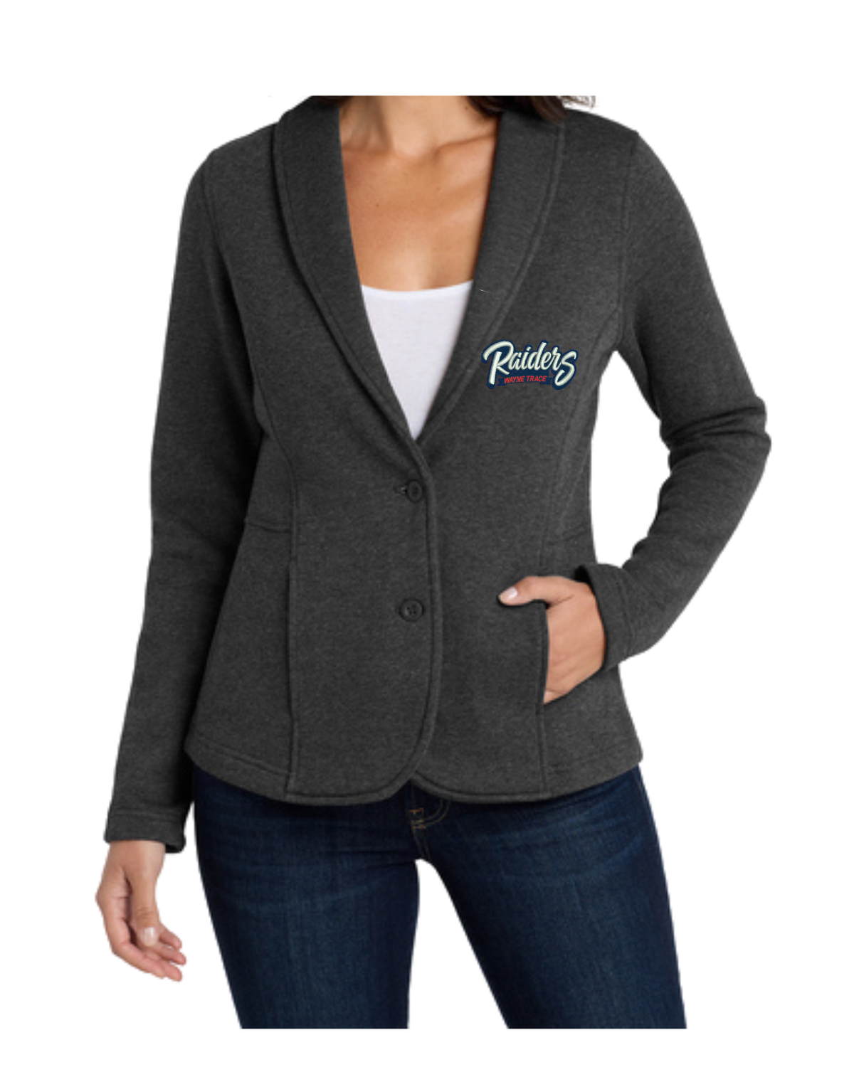 Raiders Embroidered Blazer