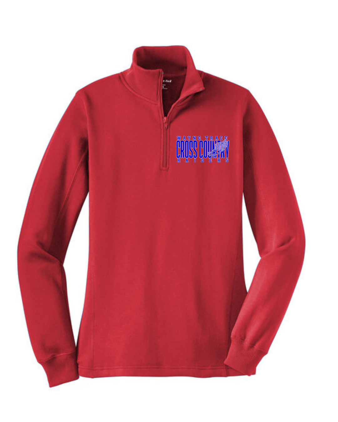 Raiders Cross Country Sport-Tek® Women's 1/4-Zip Sweatshirt