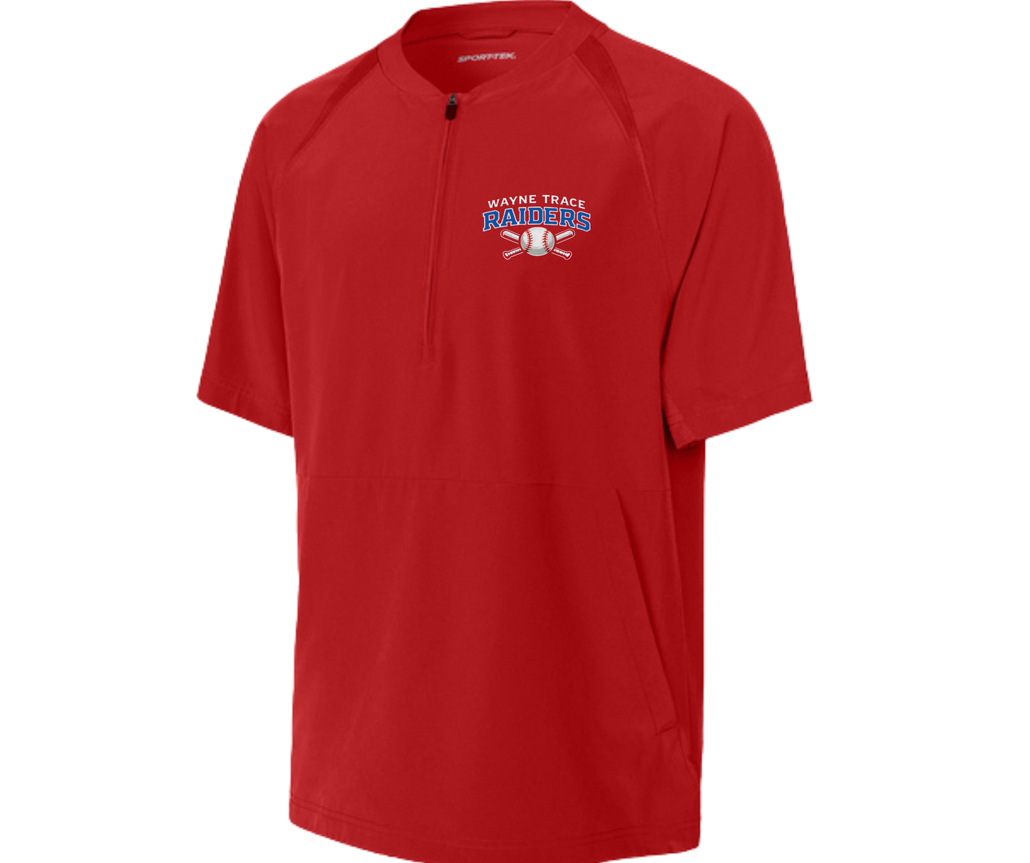 Raiders Baseball SS Quarter Zip Jacket