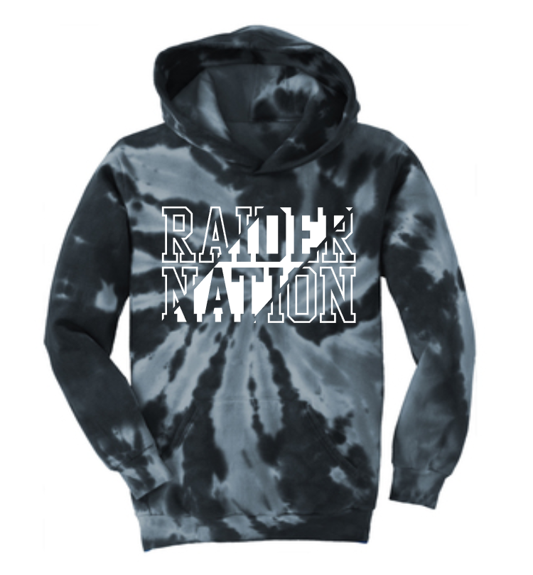 YOUTH Tie-Dye Raider Nation