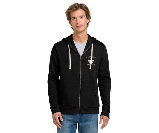 Next Level Zip-up Fleece Full-Zip Hooded Jacket